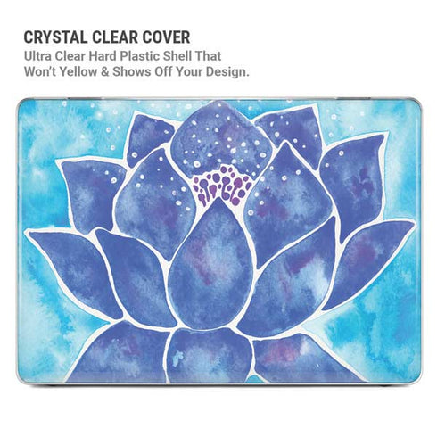 Blue Lotus by Cat Coq MacBook Air 15in (2023-2025) Case plus Skin